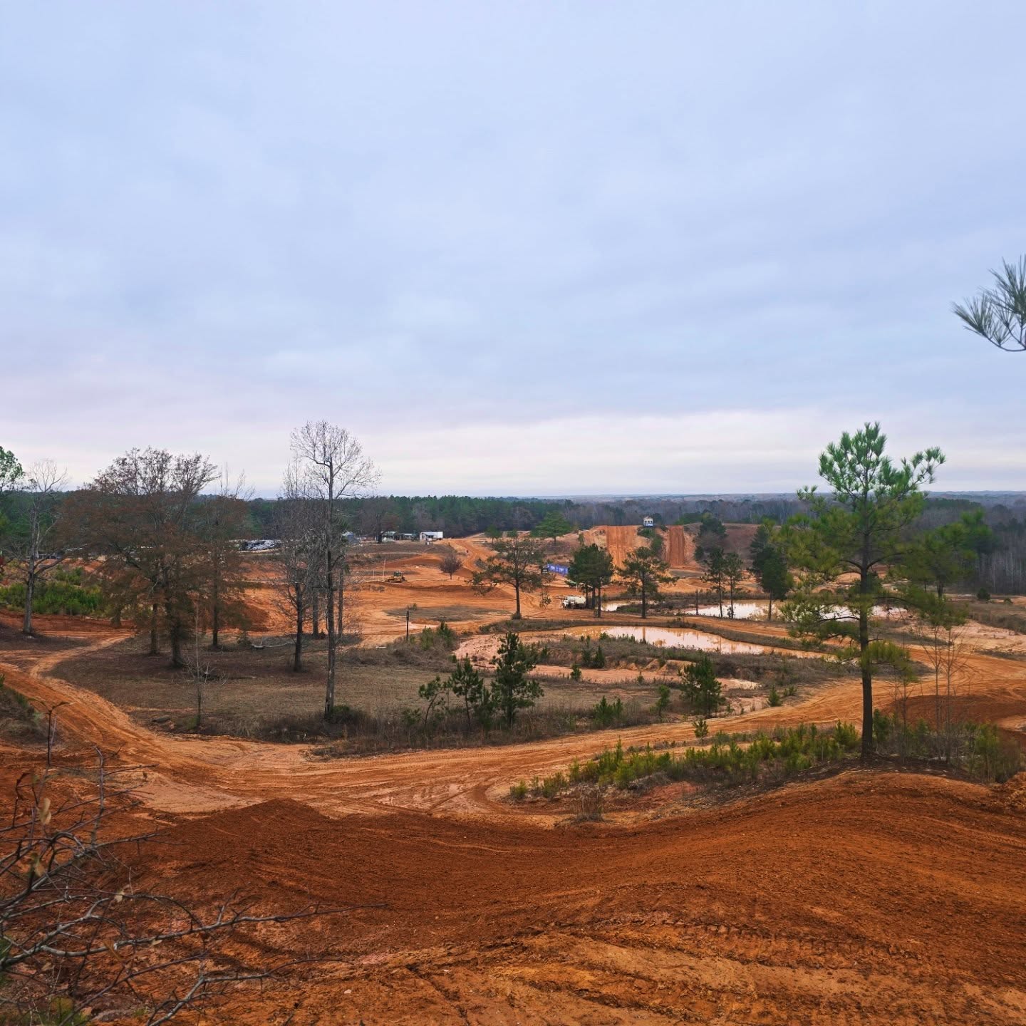 Good Morning from the Southside of the track.  Track is amazing this morning. 

Ride Monster Bring Friends